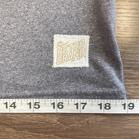 EUC Youth Large Unisex Retro Brand Gray TCU Long Sleeve T Shirt - Picture 8 of 8